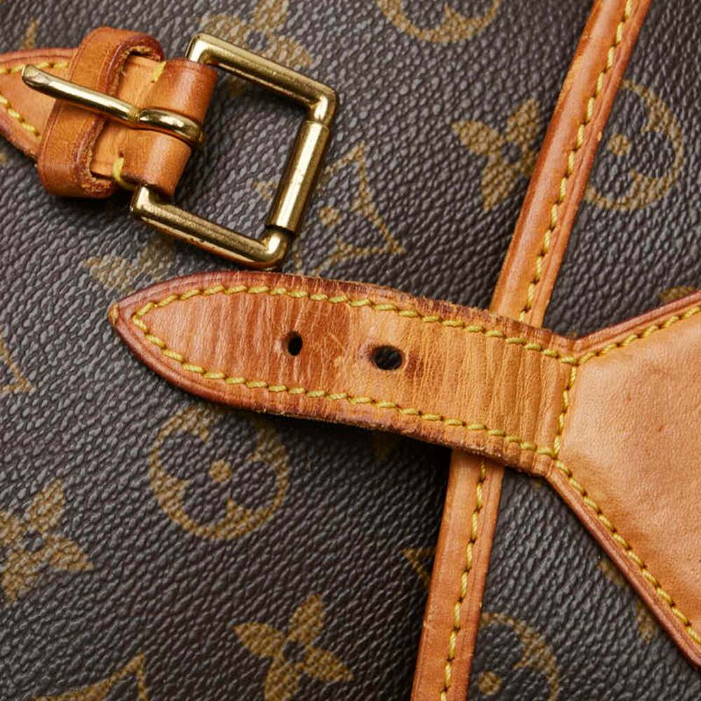 LOUIS VUITTON Authentic Brown Monogram Leather Shoulder Bag - Picture 10 of 14